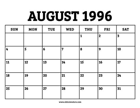 8/4/1996|August 4